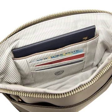 Travelon Anti-Theft Crossbody Clutch Sable Secure Stylish