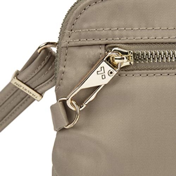 Travelon Anti-Theft Crossbody Clutch Sable Secure Stylish