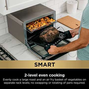 NINJA DT251 Foodi Smart Air Fry Countertop Oven