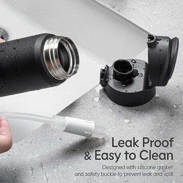 RHINOSHIELD AquaStand 23 oz Magnetic Insulated Water Bottle