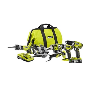 RYOBI P884 18V ONE+ Combo Kit - Ultimate 6-Tool Set