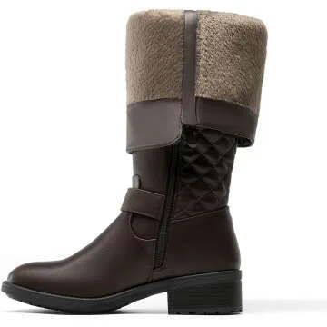 DREAM PAIRS Women's Knee High Riding Boots: Stylish Comfort