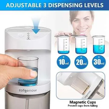 ZOFGENOW Automatic Mouthwash Dispenser for All Ages
