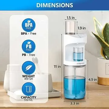 ZOFGENOW Automatic Mouthwash Dispenser for All Ages