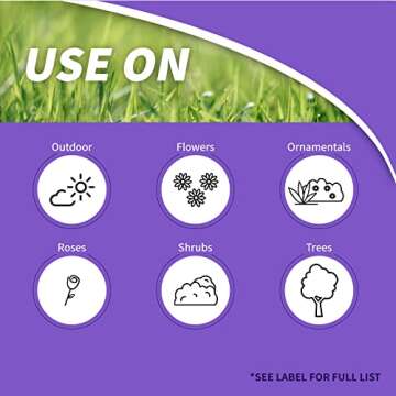 Bonide Rose Shield Spray, 16 oz Concentrate, Insect and Disease Protection for Roses, Flowers and Or...