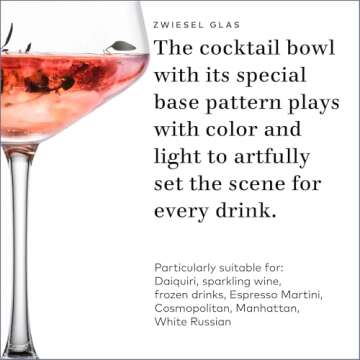 Zwiesel Echo Cocktail Glass Set - Elegant Tritan Crystal Quality