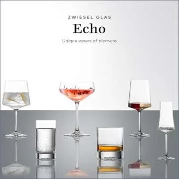 Zwiesel Echo Cocktail Glass Set - Elegant Tritan Crystal Quality