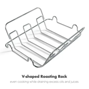 Large Non-Stick Turkey Roasting Pan with Rack