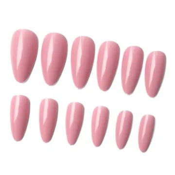 LoveOurHome Almond Press on Nails Kit for Flawless Manicures