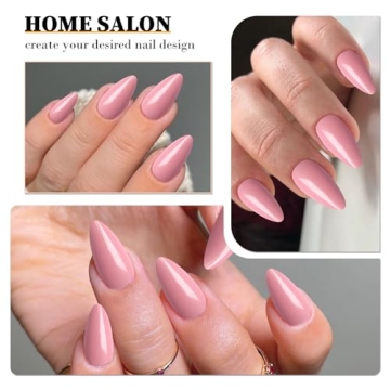 LoveOurHome Almond Press on Nails Kit for Flawless Manicures