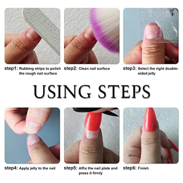 LoveOurHome Almond Press on Nails Kit for Flawless Manicures