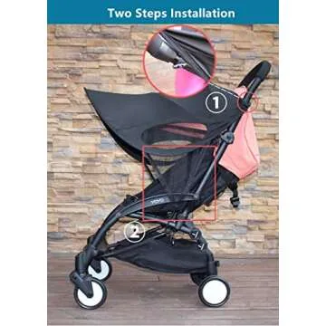 ROMIRUS Sunshade Canopy for Babyzen YOYO Strollers
