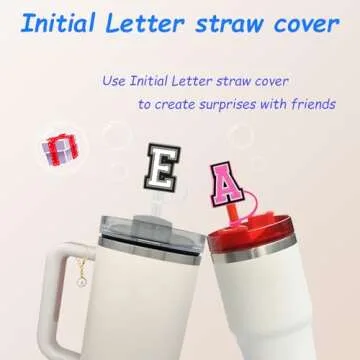 Personalized Straw Covers for Stanley Cups - Durable & Stylish