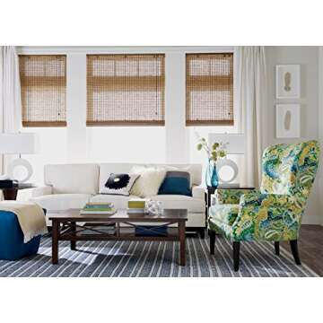 Ethan Allen Gold Eagle Feather Framed Artwork