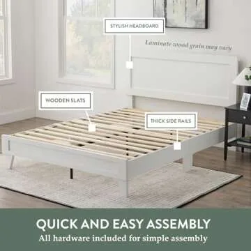 Edenbrook Delta Twin XL Bed Frame - Stylish & Durable