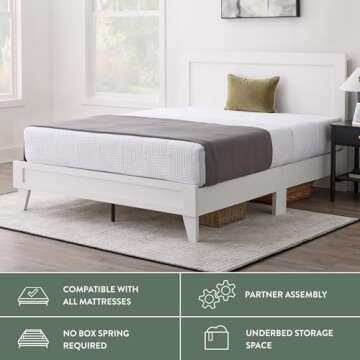 Edenbrook Delta Twin XL Bed Frame - Stylish & Durable