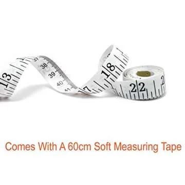 25 Pcs Plastic Sewing Bobbins with Case & Tape - Perfect Fit!