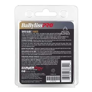 BaBylissPRO DLC Titanium Replacement Taper Blade (FX802G)