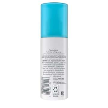Neutrogena Hydro Boost Hydrating Makeup Setting Spray with Hyaluronic Acid, Longwear Makeup Setting ...