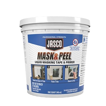 JASCO Liquid Mask & Peel - Liquid Masking Tape, 1 Quart