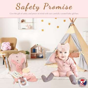 Baby Girl Gift Set Perfect for New Moms and Babies