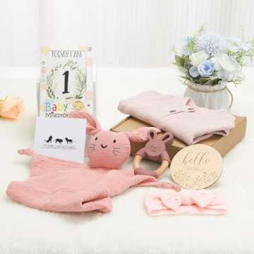 Baby Girl Gift Set Perfect for New Moms and Babies