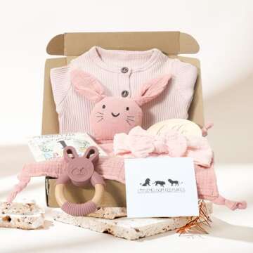 Baby Girl Gift Set Perfect for New Moms and Babies