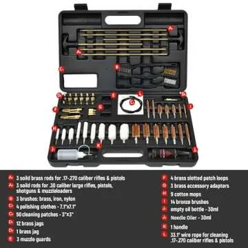 GLORYFIRE Elite Universal Gun Cleaning Kit for All Guns