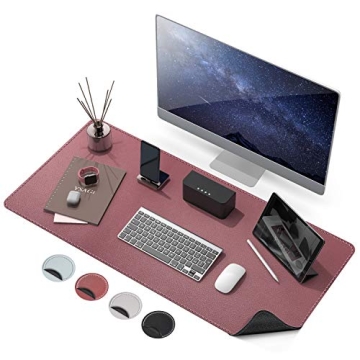 YSAGi Soft Leather Desk Pad - Waterproof & Non-Slip Mat