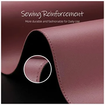 YSAGi Soft Leather Desk Pad - Waterproof & Non-Slip Mat