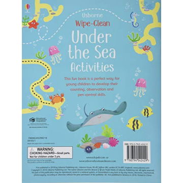 Under the Sea Wipe-Clean Activities for Kids
