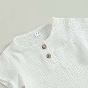 fhutpw Baby Boys Summer Outfit 2Pcs Set for Toddlers