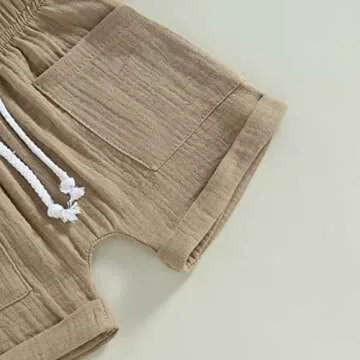 fhutpw Baby Boys Summer Outfit 2Pcs Set for Toddlers