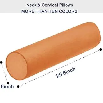 Comfortable Memory Foam Neck Pillow for Pain Relief