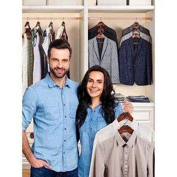 HOUSE DAY Space Saving Hanger Hooks 20 Pack for Closet