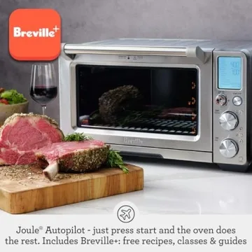 Breville Joule Smart Oven Air Fryer Pro Black Stainless Steel