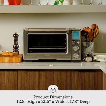 Breville Joule Smart Oven Air Fryer Pro Black Stainless Steel