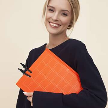 LINFANC 6 Pack Gel Pens, Black Ink Pens Fine Point Smooth Writing Pens Bulk, Soft Touch Cute Pens Aesthetic School Supplies, 0.5mm Black Pens for Journaling, Cute Office Supplies for Women & Men