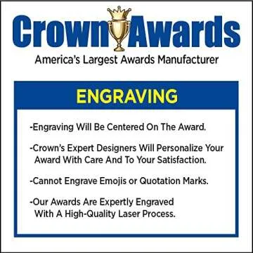 Customize Now Your Own 6" Hole in One Rainbow Prism Crystal Award, Custom Engraved Hole in One Crystal Trophy, Engraving Included, Prime