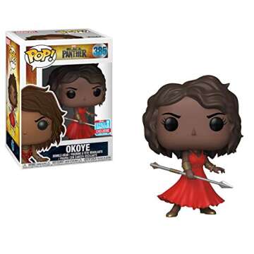 Stunning Funko Pop! Marvel Black Panther Okoye Vinyl Figure with Removable Wig