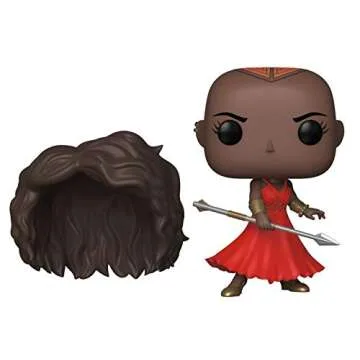 Funko Pop! Black Panther Okoye with Removable Wig