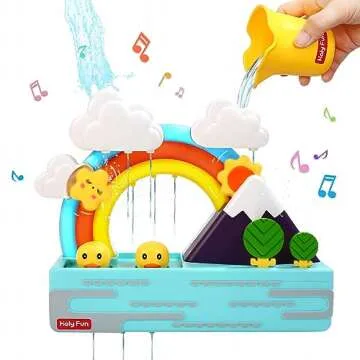 Bath Duck Toy with Light and Music for Toddlers 2-5