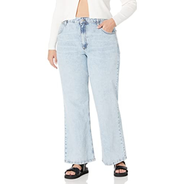 Shop The Drop Keagan Mid Rise Wide Leg Jeans Now