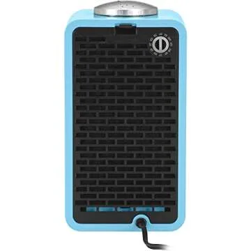 GermGuardian Air Purifier with HEPA Pure 13 Filter, Removes 99.97% of Pollutants, for Home, Small Rooms, Night Light Projector, V-C Light Helps Reduce Germs, Zero Ozone Verified, 11", Blue, AC4150