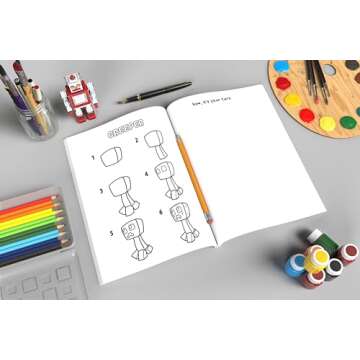 How To Draw for Minecrafters A Step by Step Chibi Guide: Unlock Your Creative World with 6 Easy-to-Follow Tutorials for Drawing Minecraft Chibis from ... (Unofficial Minecraft Activity Book for Kids)