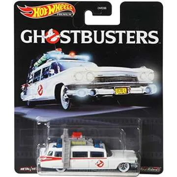 Hot Wheels Ecto-1 Die-Cast Vehicle for Collectors