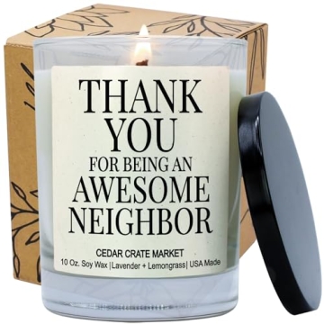 Neighbor Gifts Ideas | Cute House Warming Gifts for Neighbors | Best Neighbor Ever | New Home Gift I...