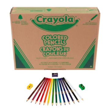 Crayola Colored Pencil Classpack - 462 Vibrant Colors