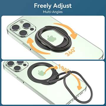Buy the MINDSKY Mag-Safe Phone Grip for iPhone 12 to 15