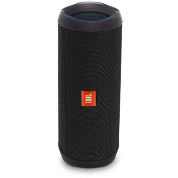 JBL Flip 4 Waterproof Portable Bluetooth Speaker (Black) (Renewed)